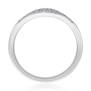 Verlobungsring Calmly mit 45 Brillanten 0,20 ct in Weißgold
