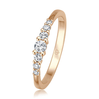 Verlobungsring Delightful mit Brillanten 0,25 ct in Roségold