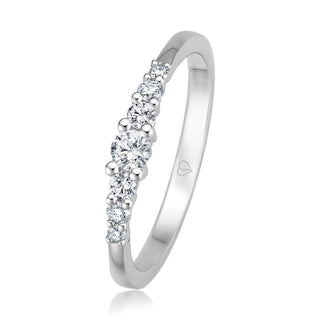 Verlobungsring Delightful mit Brillanten 0,25 ct in Weißgold
