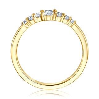 Verlobungsring Delightful mit Brillanten 0,25 ct in Gelbgold