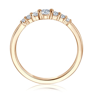 Verlobungsring Delightful mit Brillanten 0,25 ct in Roségold