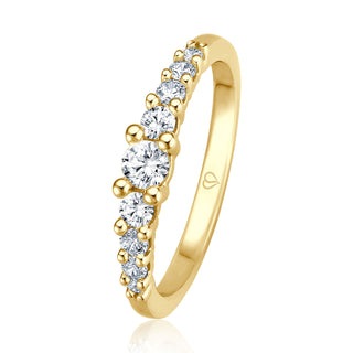 Verlobungsring Delightful mit Brillanten 0,50 ct in Gelbgold