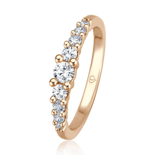 Verlobungsring Delightful mit Brillanten 0,50 ct in Roségold