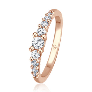 Verlobungsring Delightful mit Brillanten 0,50 ct in Rotgold