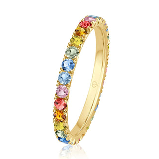 Vorsteckring Your Passion Color mit Saphiren