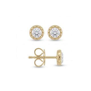 Ohrstecker mit Brillant in Gelbgold 585 – SAINT RIOT