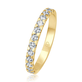 Vorsteckring My Little Empress mit Brillanten in Gelbgold, ca. 0,65 ct