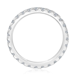 Vorsteckring My Little Empress mit Brillanten in Weißgold, ca. 1,35 ct – Seitenansicht