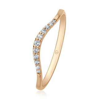 Vorsteckring My Sweetheart mit Brillanten in Roségold
