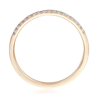 Vorsteckring Your Clarity mit Brillanten in Ambridge Gold – Seitenansicht