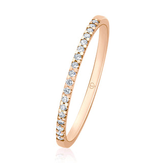 Vorsteckring Your Clarity mit Brillanten in Rotgold