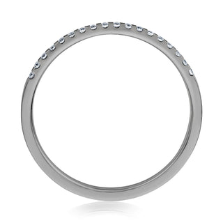 Vorsteckring Your Clarity mit Brillanten in Tantal – Seitenansicht