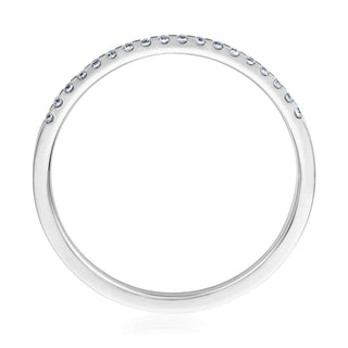 Vorsteckring Your Clarity mit Brillanten in Weißgold – Seitenansicht